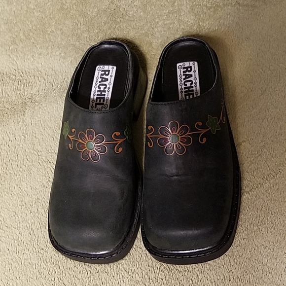 Rachel mule clogs size 13 (little girls) in black - Picture 2 of 8